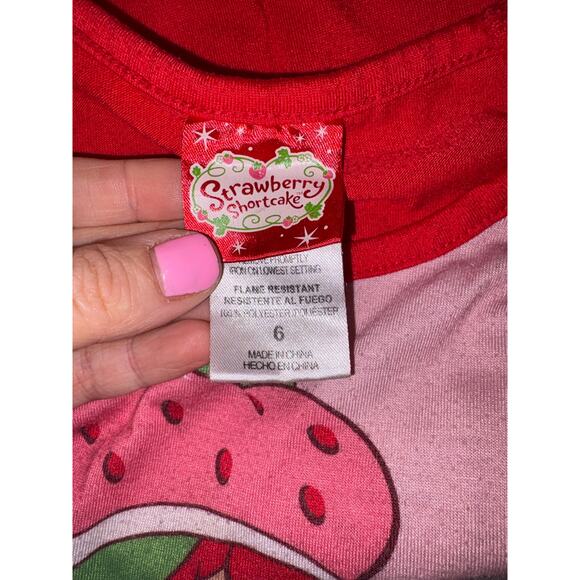Y2K strawberry shortcake baby tee size XXS - Picture 5 of 7